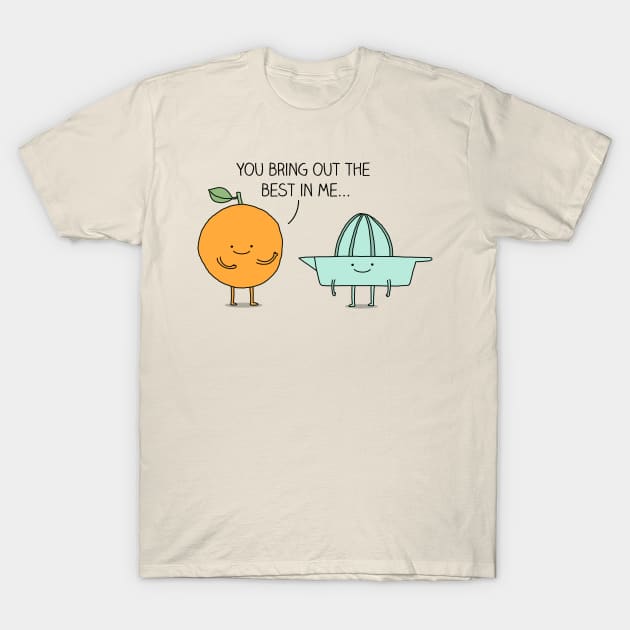 Juicing T-Shirt by milkyprint